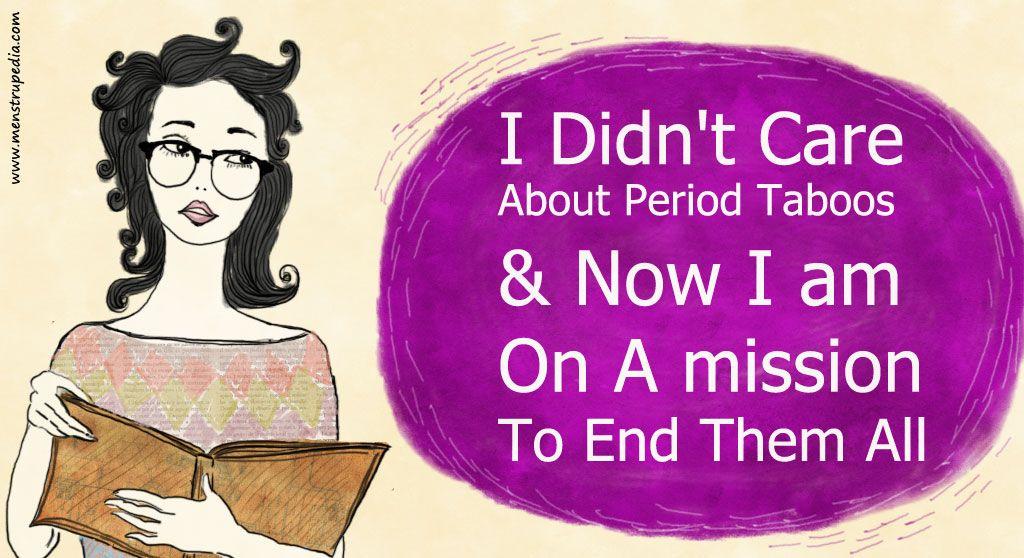 Breaking the Silence: My Journey to Say No to Period Taboo